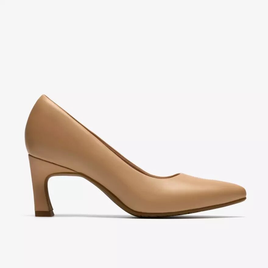 Damen-Pumps „Tammitha Eve“ aus beigem Leder Damen-Pumps „Tammitha Eve“ aus beigem Leder