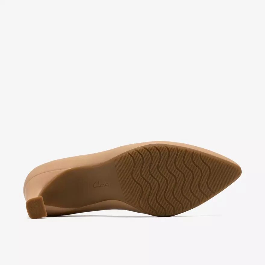 Damen-Pumps „Tammitha Eve“ aus beigem Leder Damen-Pumps „Tammitha Eve“ aus beigem Leder