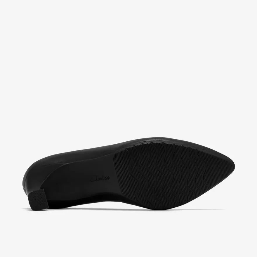 Damen-Pumps „Tammitha Eve“ aus schwarzem Leder Damen-Pumps „Tammitha Eve“ aus schwarzem Leder