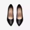 Damen-Pumps „Tammitha Eve“ aus schwarzem Leder Damen-Pumps „Tammitha Eve“ aus schwarzem Leder