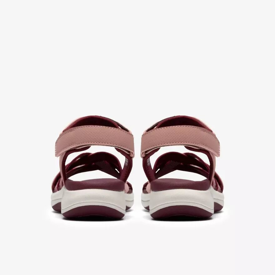 Damen-Riemchensandalen „Mira Shore“ in Bordeauxrot Damen-Riemchensandalen „Mira Shore“ in Bordeauxrot