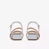 Damen-Riemchensandalen „Serina35 Strap“ aus weißem Leder Damen-Riemchensandalen „Serina35 Strap“ aus weißem Leder