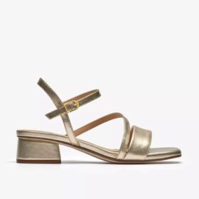 Damen-Riemchensandalen „Serina35 Strap“ in zartem Gold