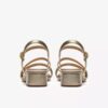 Damen-Riemchensandalen „Serina35 Strap“ in zartem Gold Damen-Riemchensandalen „Serina35 Strap“ in zartem Gold