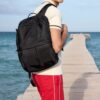 Damen-Rucksack „Cloudstepper“ in Schwarz