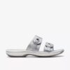Damen-Sandalen „Breeze Maye Silver Flache Cloudsteppers™“ Damen-Sandalen „Breeze Maye Silver Flache Cloudsteppers™“