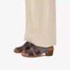 Damen-Sandalen „Emily 2 Adella“ in Marineblau und mehrfarbig mit Absatz Damen-Sandalen „Emily 2 Adella“ in Marineblau und mehrfarbig mit Absatz