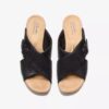 Damen-Sandalen „Seannah Nora“ in Schwarz mit Keilabsätzen Damen-Sandalen „Seannah Nora“ in Schwarz mit Keilabsätzen
