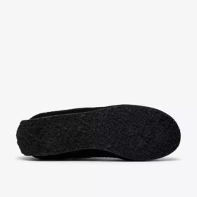 Damen-Schnürschuhe „Tor Low“ aus schwarzem Wildleder