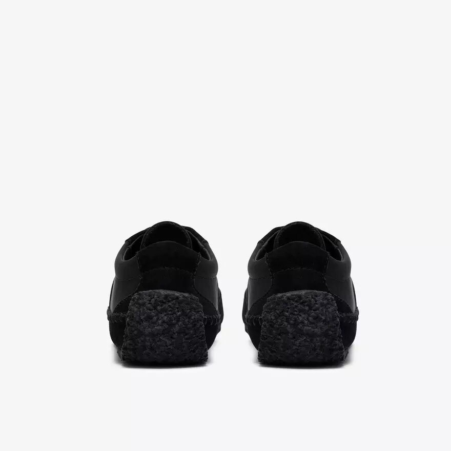 Damen-Schnürschuhe „Tor Low“ aus schwarzem Wildleder Damen-Schnürschuhe „Tor Low“ aus schwarzem Wildleder