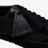 Damen-Schnürschuhe „Tor Low“ aus schwarzem Wildleder Damen-Schnürschuhe „Tor Low“ aus schwarzem Wildleder