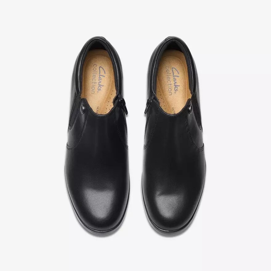 Damen-Schuhe „Emily 2 Reyna“ aus schwarzem Leder Damen-Schuhe „Emily 2 Reyna“ aus schwarzem Leder