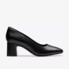 Damen-Schuhe „Fernie Court“ aus schwarzem Leder – US Damen-Schuhe „Fernie Court“ aus schwarzem Leder – US