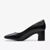 Damen-Schuhe „Fernie Court“ aus schwarzem Leder – US Damen-Schuhe „Fernie Court“ aus schwarzem Leder – US
