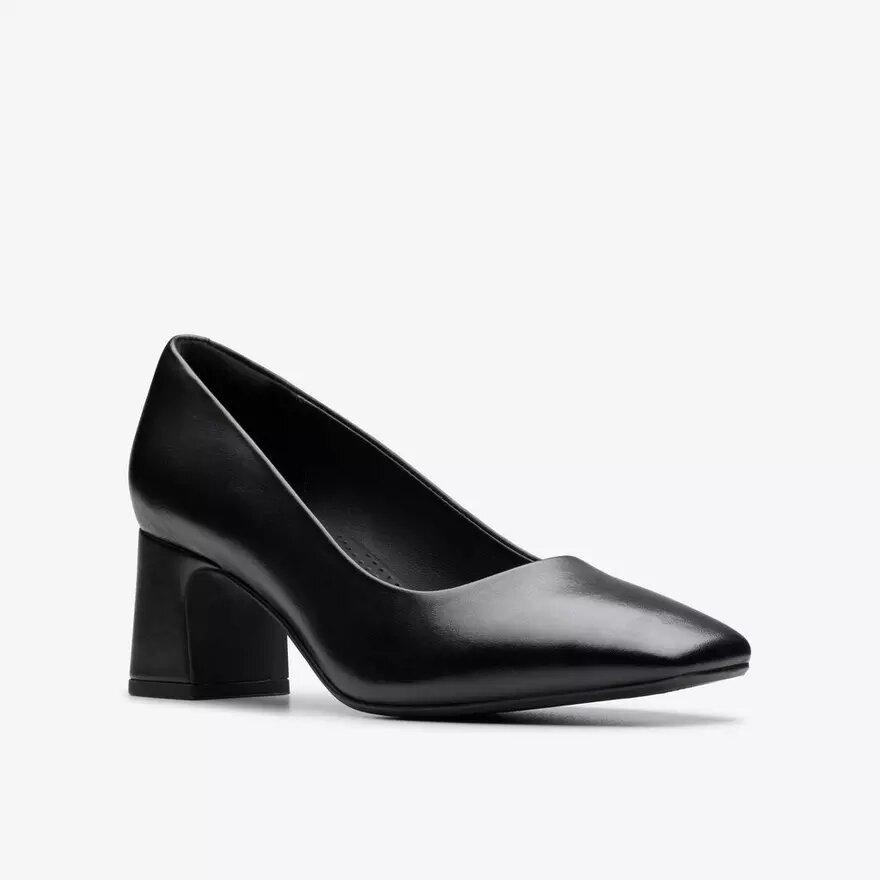 Damen-Schuhe „Fernie Court“ aus schwarzem Leder – US Damen-Schuhe „Fernie Court“ aus schwarzem Leder – US