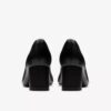 Damen-Schuhe „Fernie Court“ aus schwarzem Leder – US Damen-Schuhe „Fernie Court“ aus schwarzem Leder – US