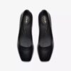 Damen-Schuhe „Fernie Court“ aus schwarzem Leder – US Damen-Schuhe „Fernie Court“ aus schwarzem Leder – US