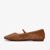 Damen-Schuhe „Livia Sky“ in Beige mit gewebtem Riemen Damen-Schuhe „Livia Sky“ in Beige mit gewebtem Riemen