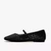 Damen-Schuhe „Livia Sky“ in Schwarz mit gewebtem Riemen Damen-Schuhe „Livia Sky“ in Schwarz mit gewebtem Riemen