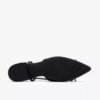 Damen Sensa15 Bow Schwarzes Leder Keine US