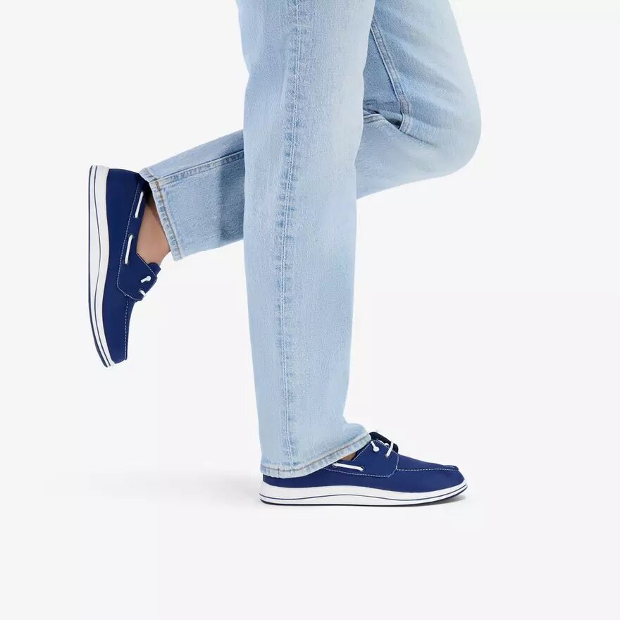 Damen-Slip-Ons „Breeze Edge“ in Marineblau Damen-Slip-Ons „Breeze Edge“ in Marineblau