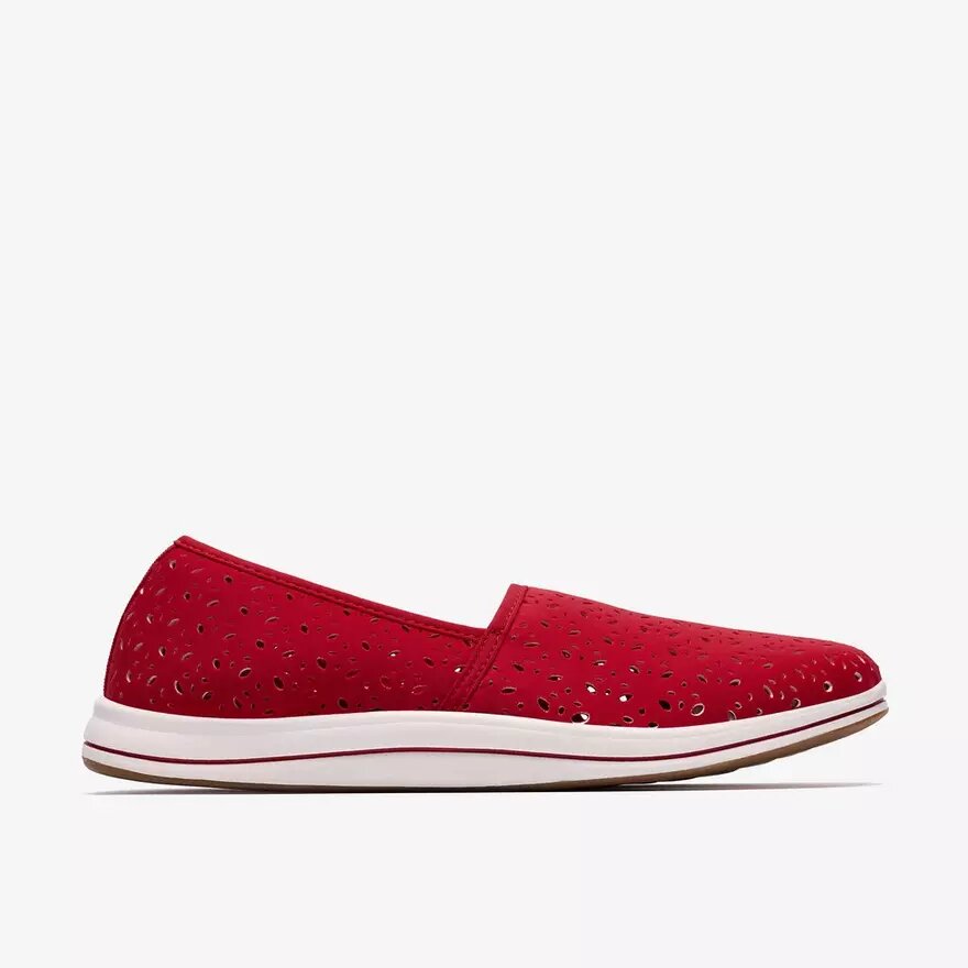 Damen-Slip-Ons „Breeze Lily Cherry“ Damen-Slip-Ons „Breeze Lily Cherry“