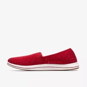 Damen-Slip-Ons „Breeze Lily Cherry“
