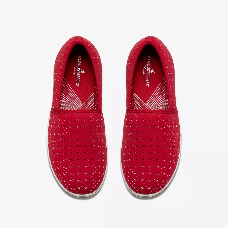 Damen-Slip-Ons „Breeze Lily Cherry“ Damen-Slip-Ons „Breeze Lily Cherry“