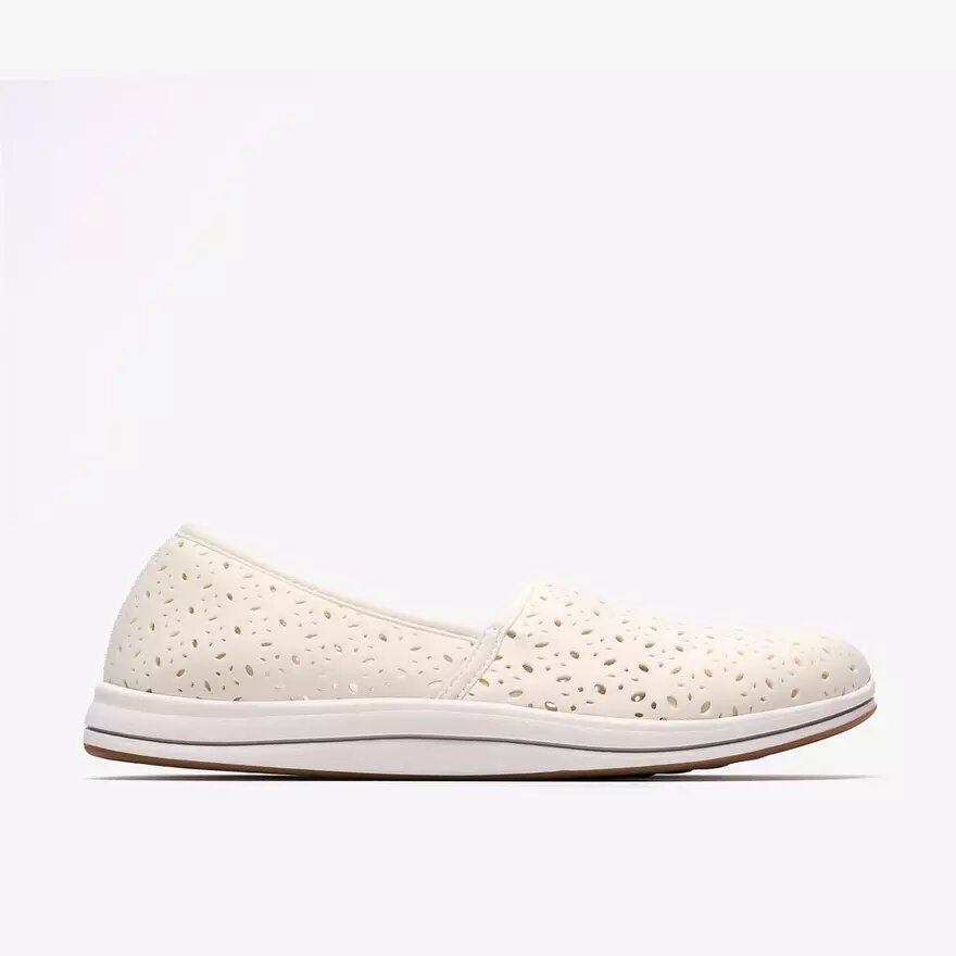 Damen-Slip-Ons „Breeze Lily“ in Weiß Damen-Slip-Ons „Breeze Lily“ in Weiß