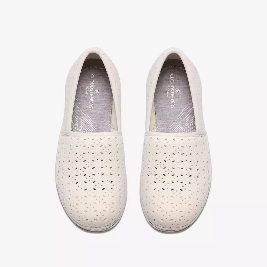 Damen-Slip-Ons „Breeze Lily“ in Weiß Damen-Slip-Ons „Breeze Lily“ in Weiß