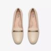 Damen-Slip-Ons „Juliet Mia“ aus cremefarbenem Leder Damen-Slip-Ons „Juliet Mia“ aus cremefarbenem Leder