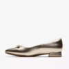 Damen-Slip-Ons „Natalyn Trim“ in Gold-Metallic | Clark Damen-Slip-Ons „Natalyn Trim“ in Gold-Metallic | Clark
