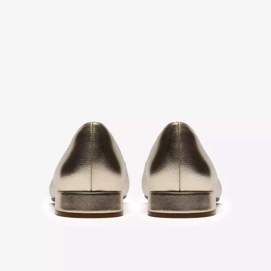Damen-Slip-Ons „Natalyn Trim“ in Gold-Metallic | Clark Damen-Slip-Ons „Natalyn Trim“ in Gold-Metallic | Clark