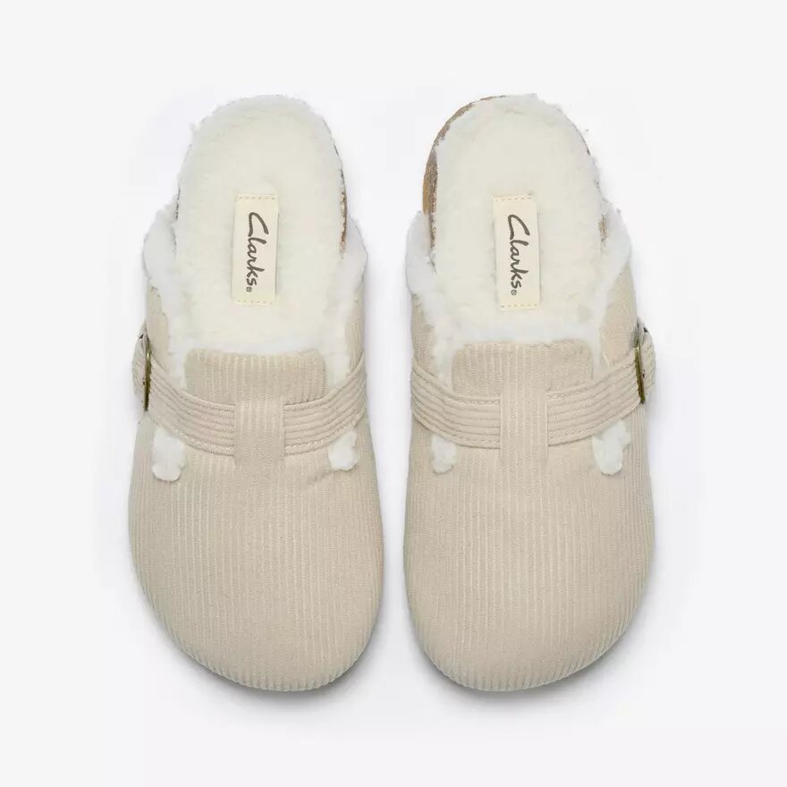 Damen-Slipper „Cory Buckle“ in Khaki Damen-Slipper „Cory Buckle“ in Khaki