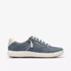 Damen-Sneaker „Nalle Zen“ in Blau aus Nubuk