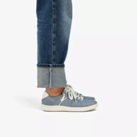 Damen-Sneaker „Nalle Zen“ in Blau aus Nubuk