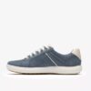 Damen-Sneaker „Nalle Zen“ in Blau aus Nubuk