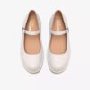 Damen-Spangenschuhe „Desert Jane“ aus weißem Leder Damen-Spangenschuhe „Desert Jane“ aus weißem Leder