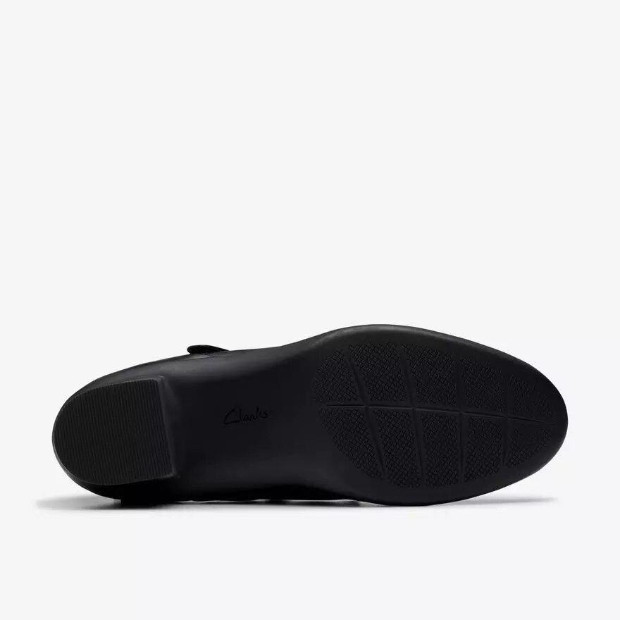 Damen-Spangenschuhe „Shaya Jane“ aus schwarzem Leder Damen-Spangenschuhe „Shaya Jane“ aus schwarzem Leder