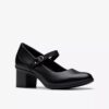 Damen-Spangenschuhe „Shaya Jane“ aus schwarzem Leder Damen-Spangenschuhe „Shaya Jane“ aus schwarzem Leder