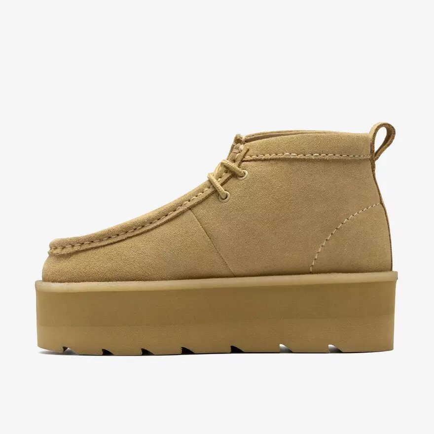 Damen-Stiefel „Meare Wall Boot Elvtd Maple Suede Wallabees“ Damen-Stiefel „Meare Wall Boot Elvtd Maple Suede Wallabees“