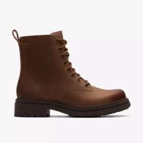 Damen-Stiefeletten „Orinoco3“ aus Walnussleder
