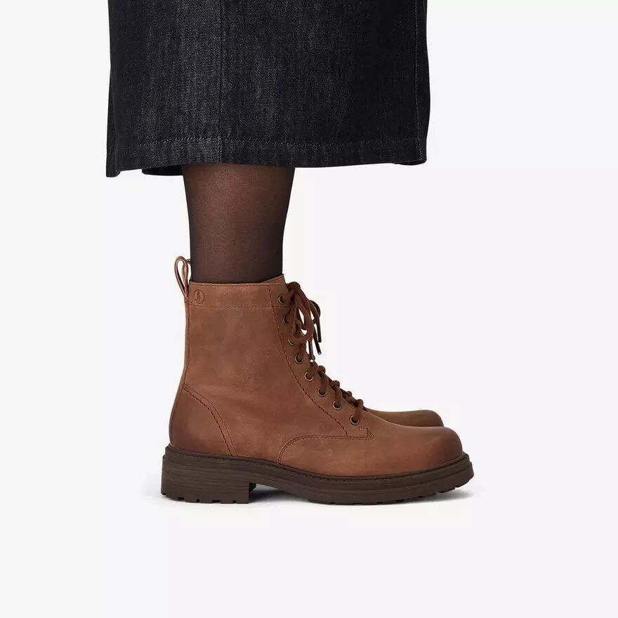 Damen-Stiefeletten „Orinoco3“ aus Walnussleder Damen-Stiefeletten „Orinoco3“ aus Walnussleder