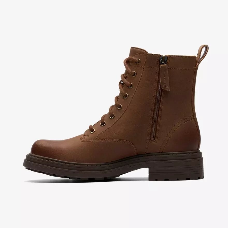 Damen-Stiefeletten „Orinoco3“ aus Walnussleder Damen-Stiefeletten „Orinoco3“ aus Walnussleder