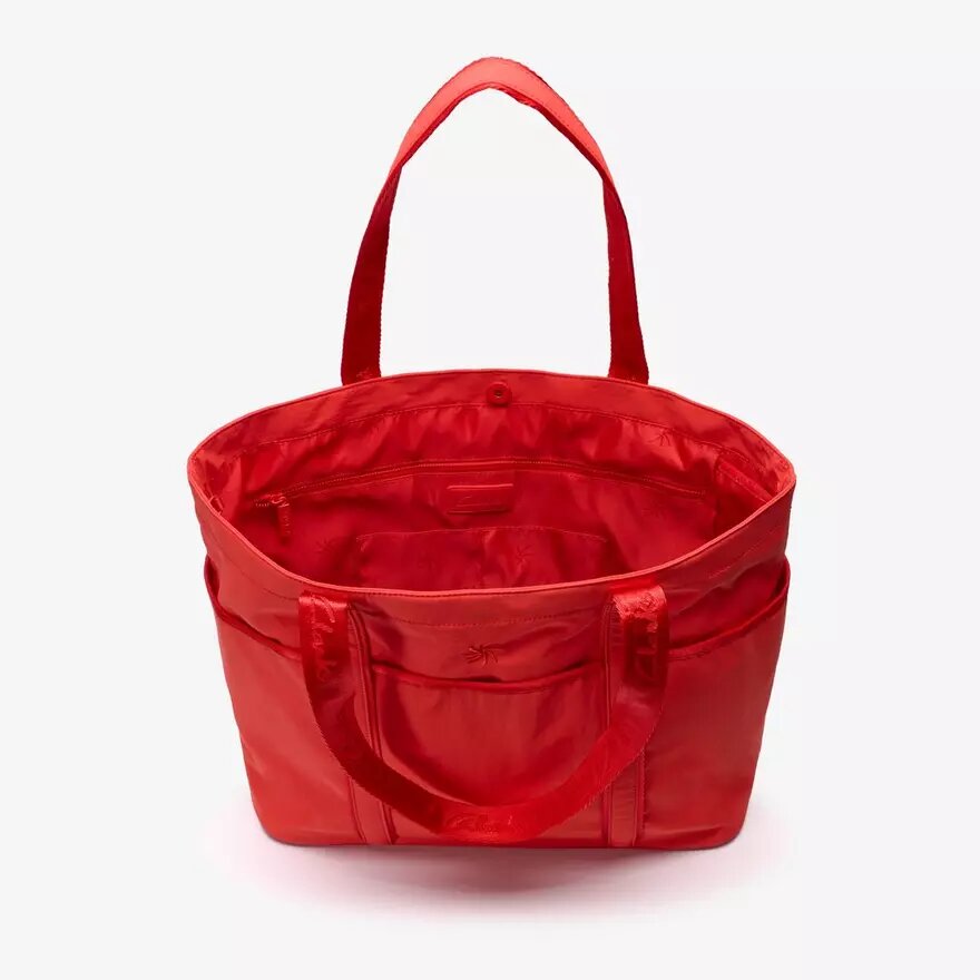 Damen-Tasche „Cloudsteppers“ in Poppy Red Damen-Tasche „Cloudsteppers“ in Poppy Red