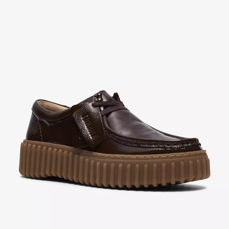 Damen Torhill Bee Dunkelbraun Lackleder Torhill Damen Torhill Bee Dunkelbraun Lackleder Torhill