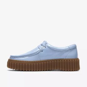Damen Torhill Bee Hellblau Lackleder Torhill