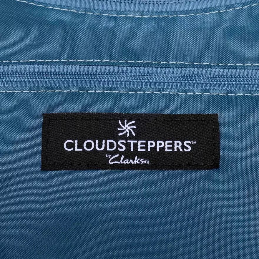 Damen-Umhängetasche „Cloudsteppers“ in Blau Damen-Umhängetasche „Cloudsteppers“ in Blau
