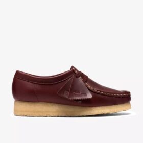 Damen-Wallabee aus britischem hellbraunem Leder