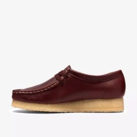 Damen-Wallabee aus britischem hellbraunem Leder